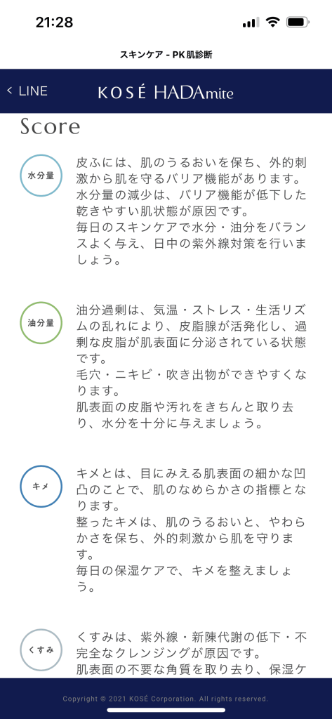 HADAmiteのスコア解説